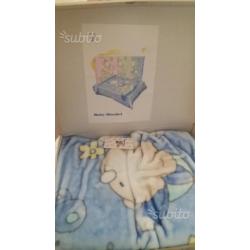 Coperta culla nuova con scatola