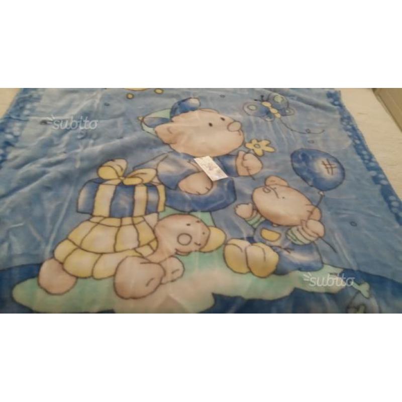 Coperta culla nuova con scatola