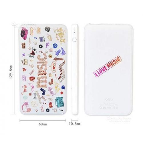 Power Bank, Okzu 5000 mAh Cavetto USB (Nuovo)