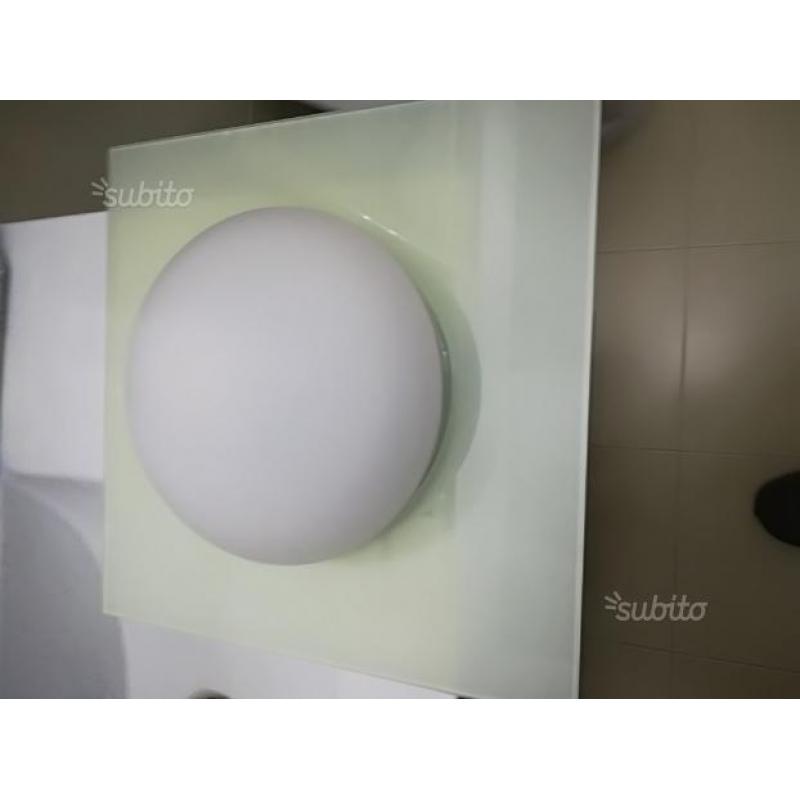 Plafoniera in vetro