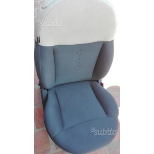 Tappezzeria fiat nuova 500 completa pelle e stoffa