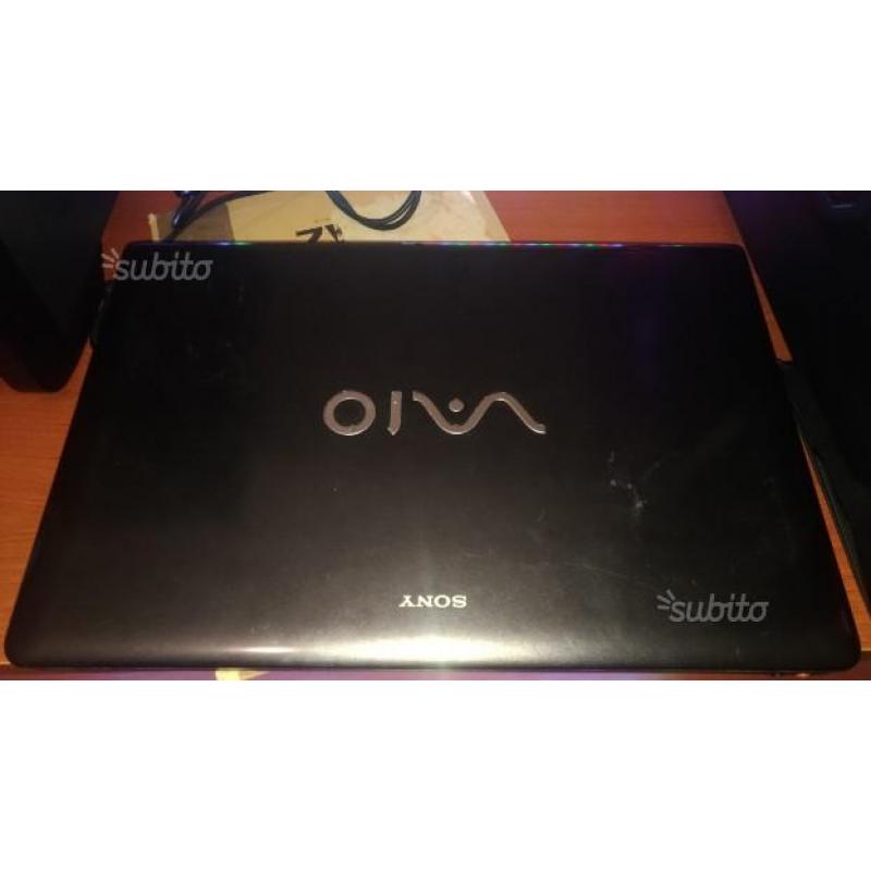 Portatile Sony Vaio+SSD 120gb Ram 4gb espandibile