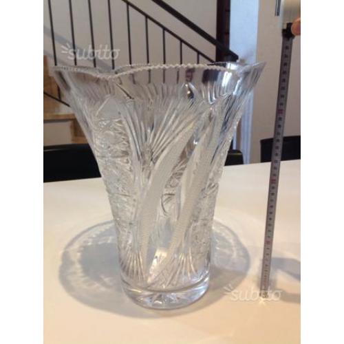 Vaso di cristallo