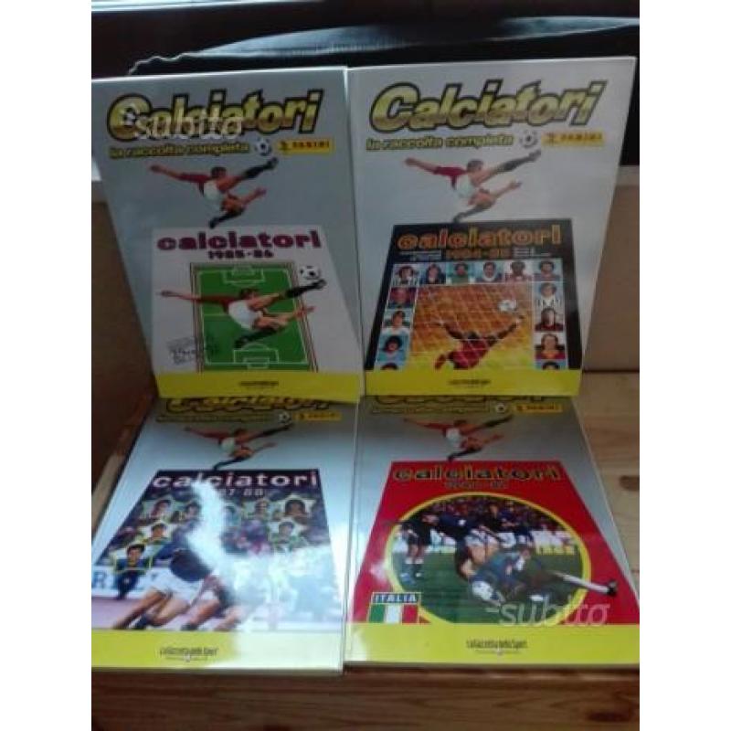 4 album calciatori panini