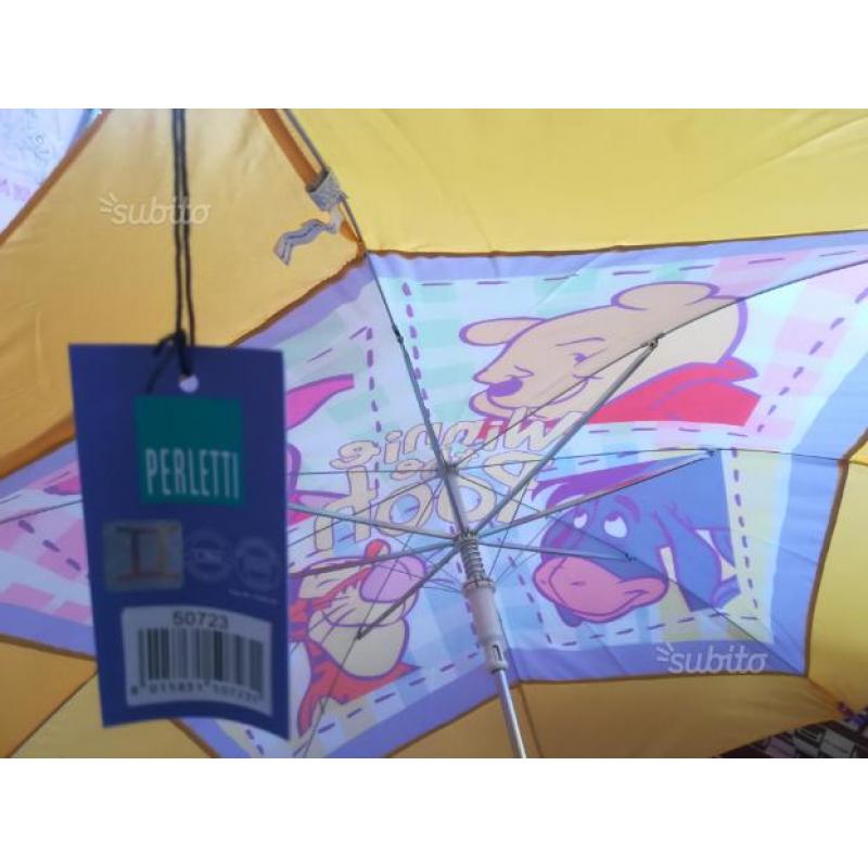 5 ombrelli nuovi Winnie the Pooh originali
