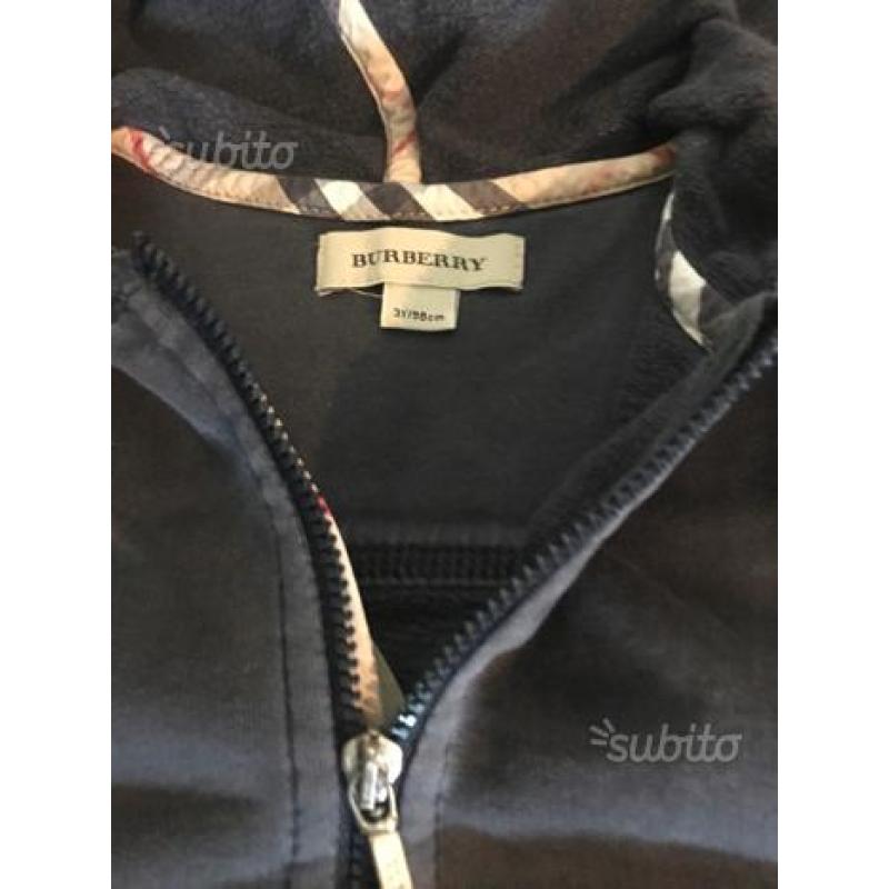 Burberry felpa usata