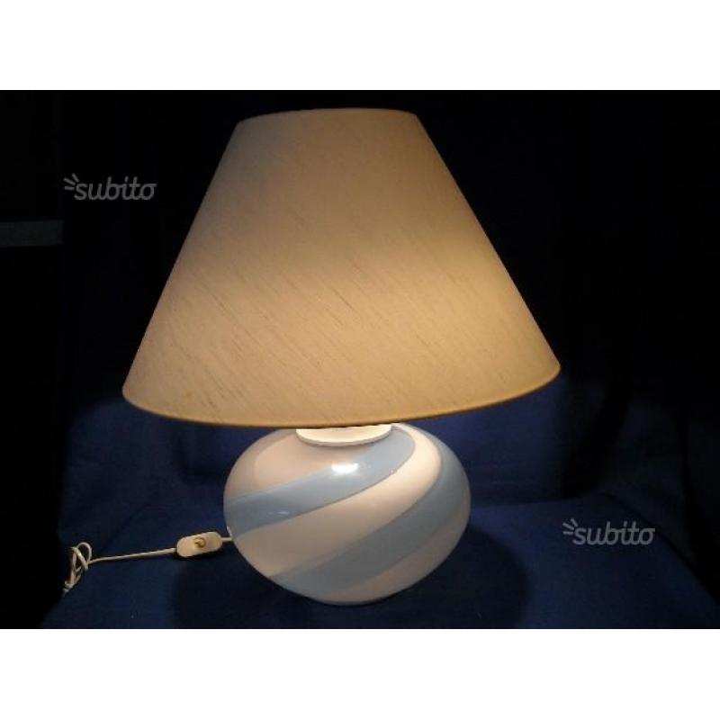 Tris di lampade per comò e comodini