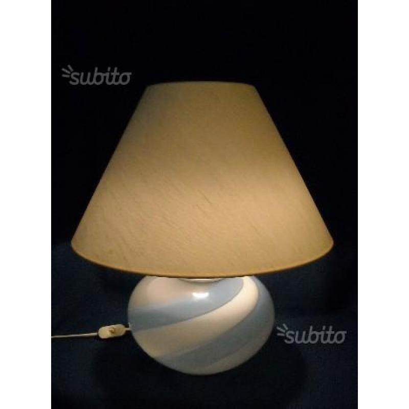 Tris di lampade per comò e comodini