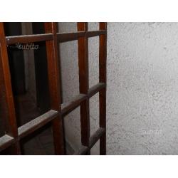 Parete legno separazione multiuso