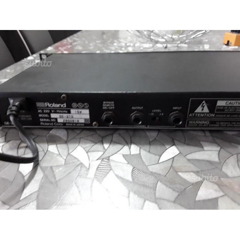 Roland graphic equalizer GE 215