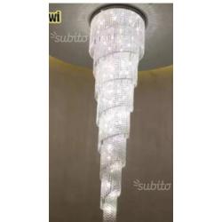 Lampadario vortice 10 luci