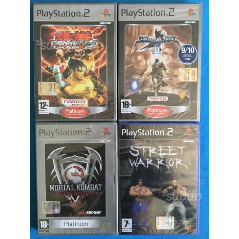 Vari Titoli fondo di magazzino per PS2, PS2 slim